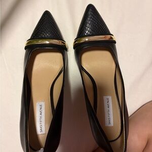 saks 5th ave high heels nwt never worn size 6